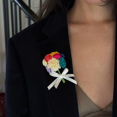 每一朵花代表生命中的一个色彩