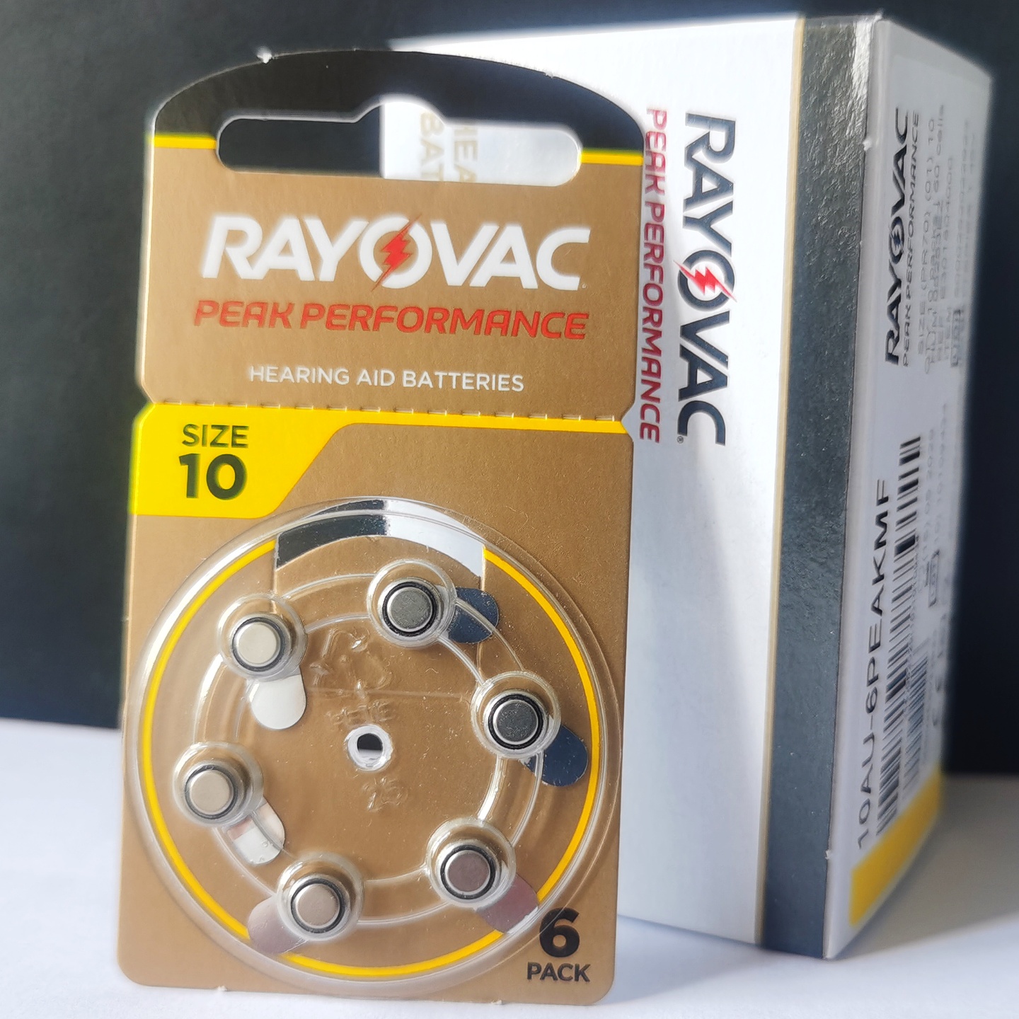 RAYOVAC雷特威助听器电池A10