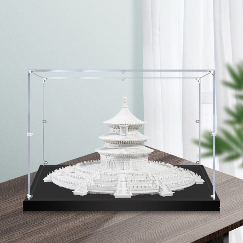 亚克力展示盒适用小米千年榫营造祈年殿建筑天坛 透明手办收纳盒高性价比高么？