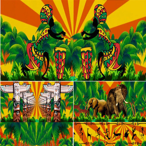 哇咔哇咔背景 LED舞蹈背景