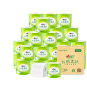 心相印云感系列110克12粒装 四层立体压花卷筒卫生纸
