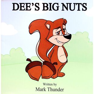 成人幽默绘本书迪伊的巨蛋英语原版书恶搞礼品书DEESBIGNUTS马克桑德著适合成年读者阅读的幽默恶搞绘本以儿童绘本形式包装的成