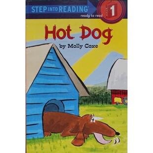 英语原版书走进阅读系列HotDog绘本莫莉考克斯著彩色插图亲子共读适合36岁儿童简单词汇重复句式幽默动物故事学龄前阅读
