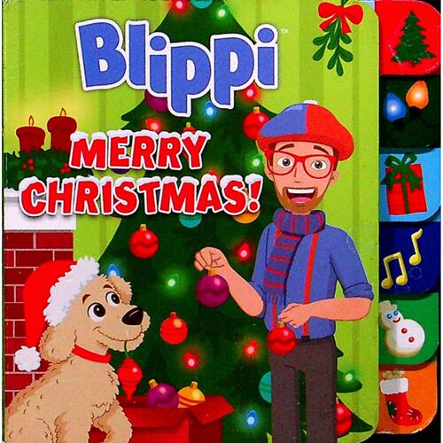英文原版图书Blippi圣诞绘本