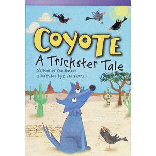 英语原版书FictionReaders系列ATricksterTale儿童寓言故事桥梁书萨姆贝松著克莱尔芬内尔绘适合710岁小读者从图画书过渡到章节