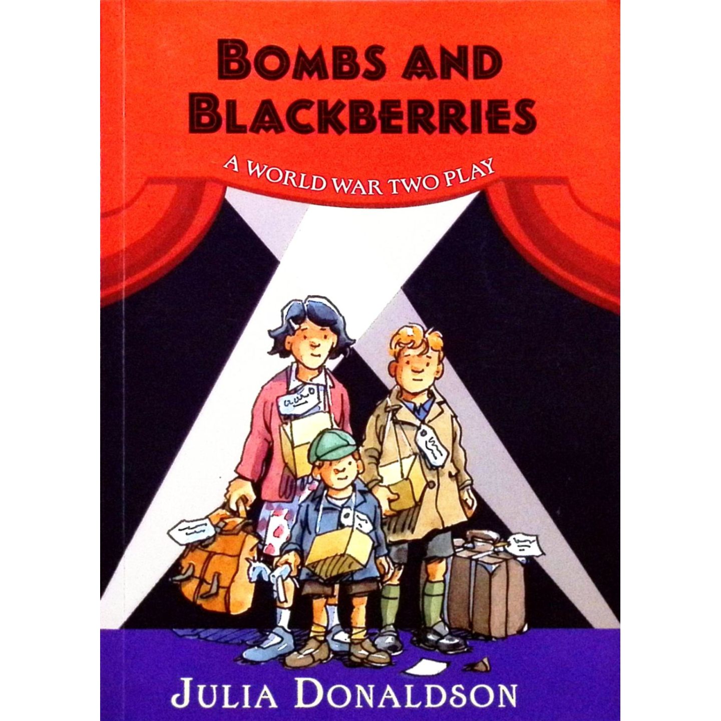 英语原版书韦兰戏剧系列二战戏剧JuliaDonaldson适读710岁英国著名童书作家朱莉娅唐纳森作品讲述二战时期英国儿童疏散故事适合