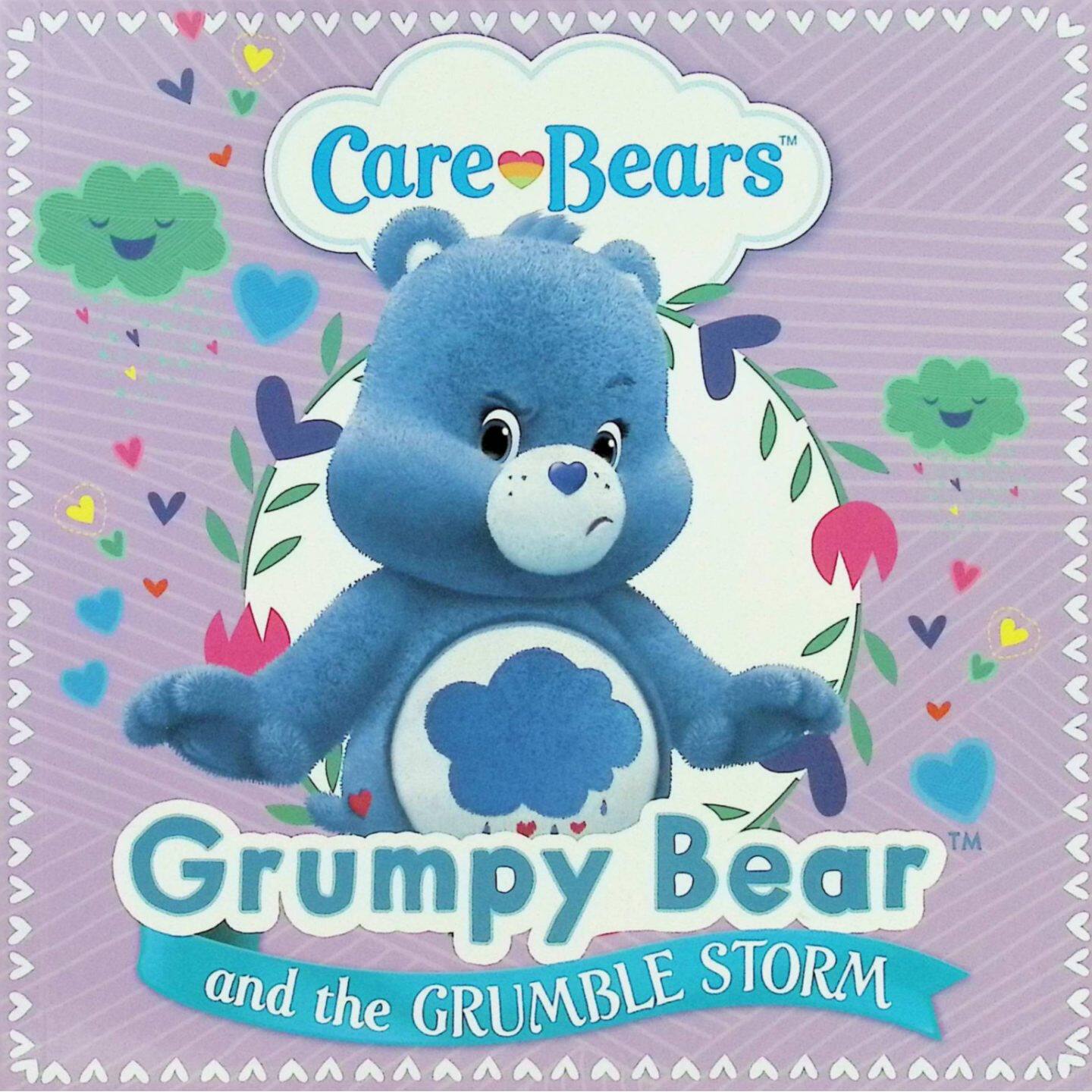 爱心熊系列原版引进英语绘本GrumpyBear暴躁熊和抱怨风暴彩色图画书适合36岁儿童情绪管理亲子共读睡前故事培养友谊与合作能力