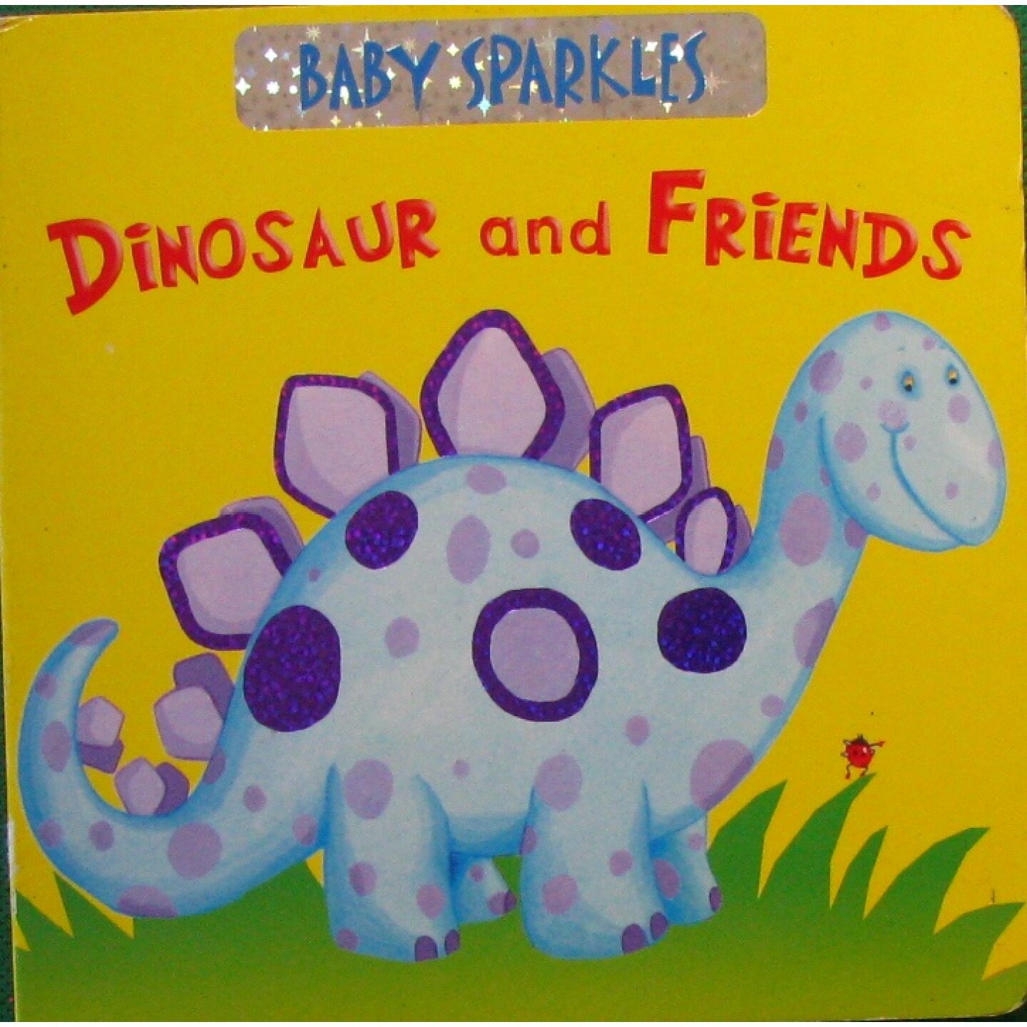 闪亮宝宝系列原版引进Dinosaur英语启蒙绘本英国布朗沃森出版社出品适合02岁亲子共读硬纸板全彩插图配押韵英文通过小恐龙冒险故
