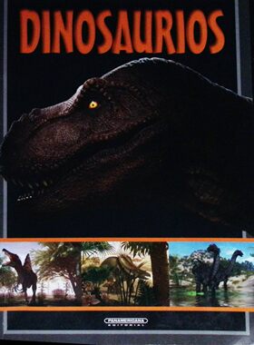 西班牙语原版书恐龙绘本DINOSAURIOS科普史前生物青少年读物适合710岁儿童阅读通过精美插图和通俗易懂的文字介绍恐龙种类进化灭
