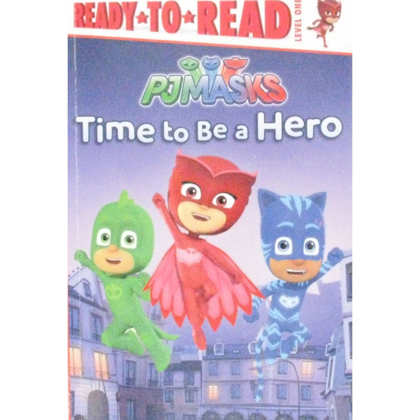 英语原版书ReadytoRead系列睡衣小英雄做个英雄的时候到了绘本适合36岁儿童阅读根据爆火动画改编讲述康纳艾玛亚和格