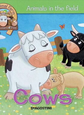 英语原版书我的动物农场系列Cows奶牛绘本适合36岁学龄前儿童阅读的科普绘本通过拟人化叙述让孩子们了解奶牛知识培养对动物的热