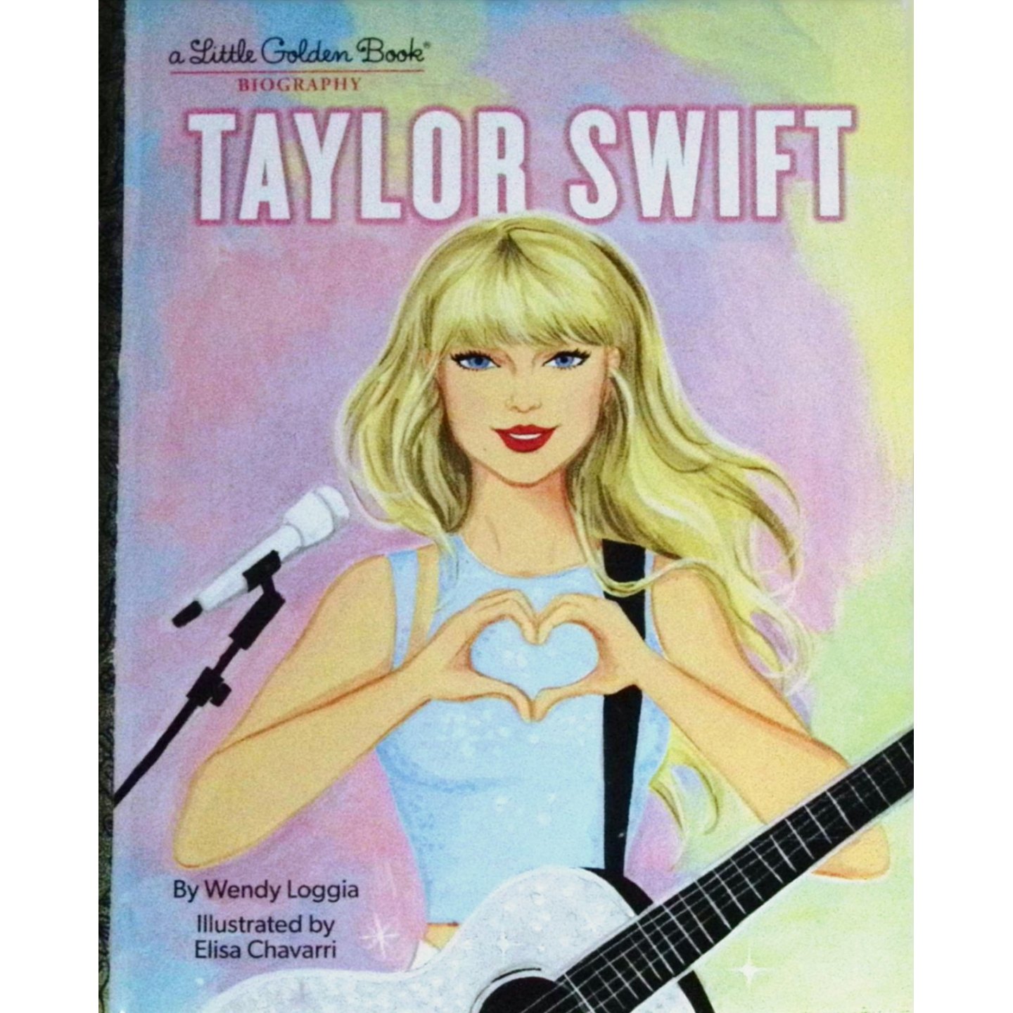 小金书传记系列原版英语绘本TaylorSwift音乐故事书适合710岁儿童阅读温迪洛贾著艾丽莎查瓦里绘讲述泰勒成长历程激