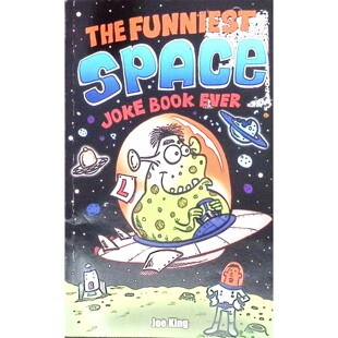 英语原版书TheFunniestSpaceJokeBookEver太空笑话绘本小学生适读黑白插图培养幽默感简单太空词汇亲子共读欢乐宇宙之旅