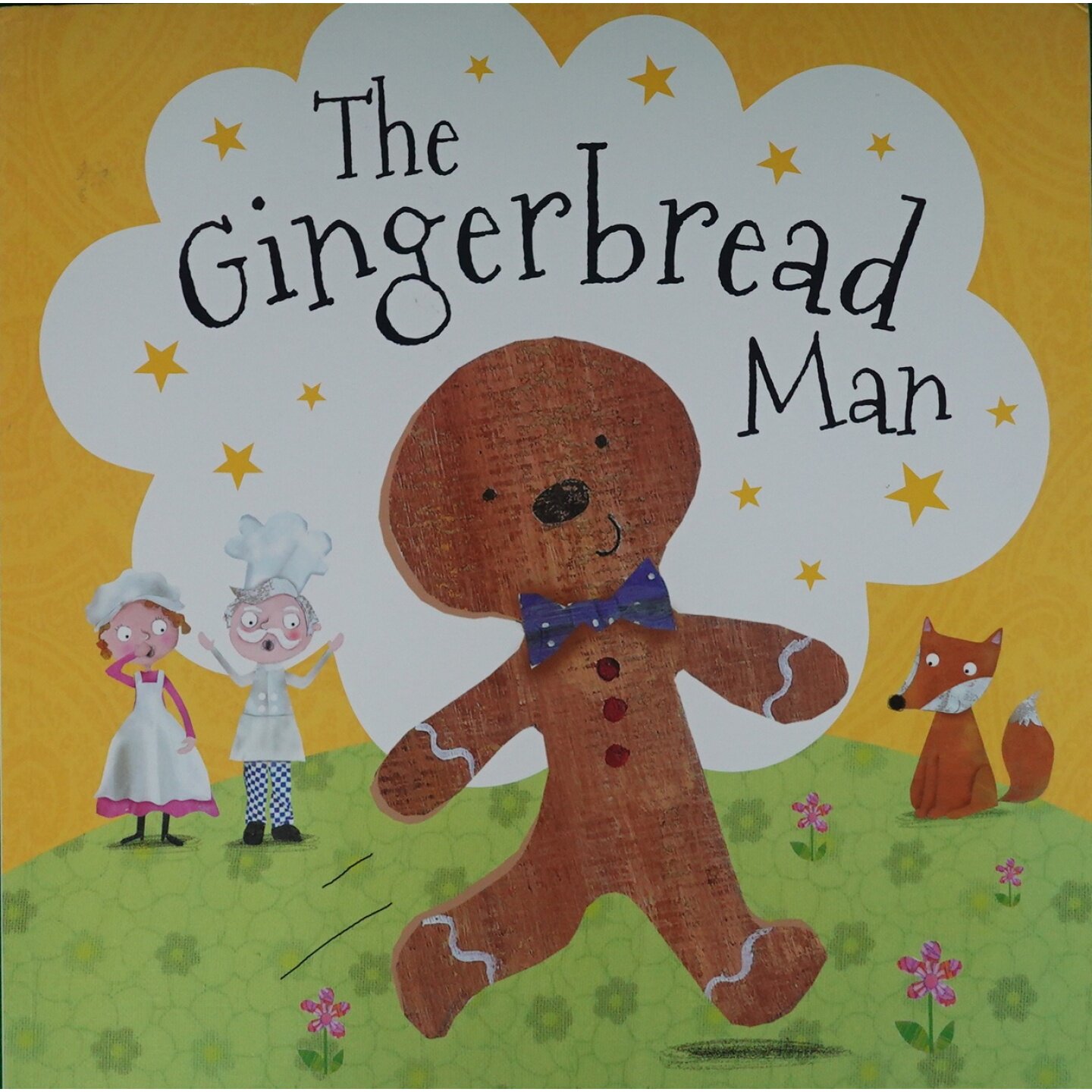 英语原版书姜饼人绘本TheGingerbreadMan亲子共读童话故事适合36岁儿童睡前阅读色彩鲜艳充满童趣帮助孩子发展想象力和语言能力