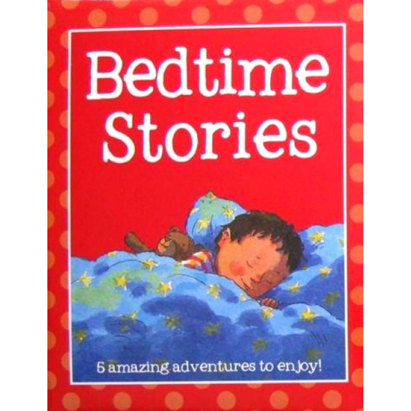 英语原版引进睡前故事绘本BedtimeStories亲子共读36岁儿童睡前读物包含五个精彩故事培养孩子阅读兴趣和想象力