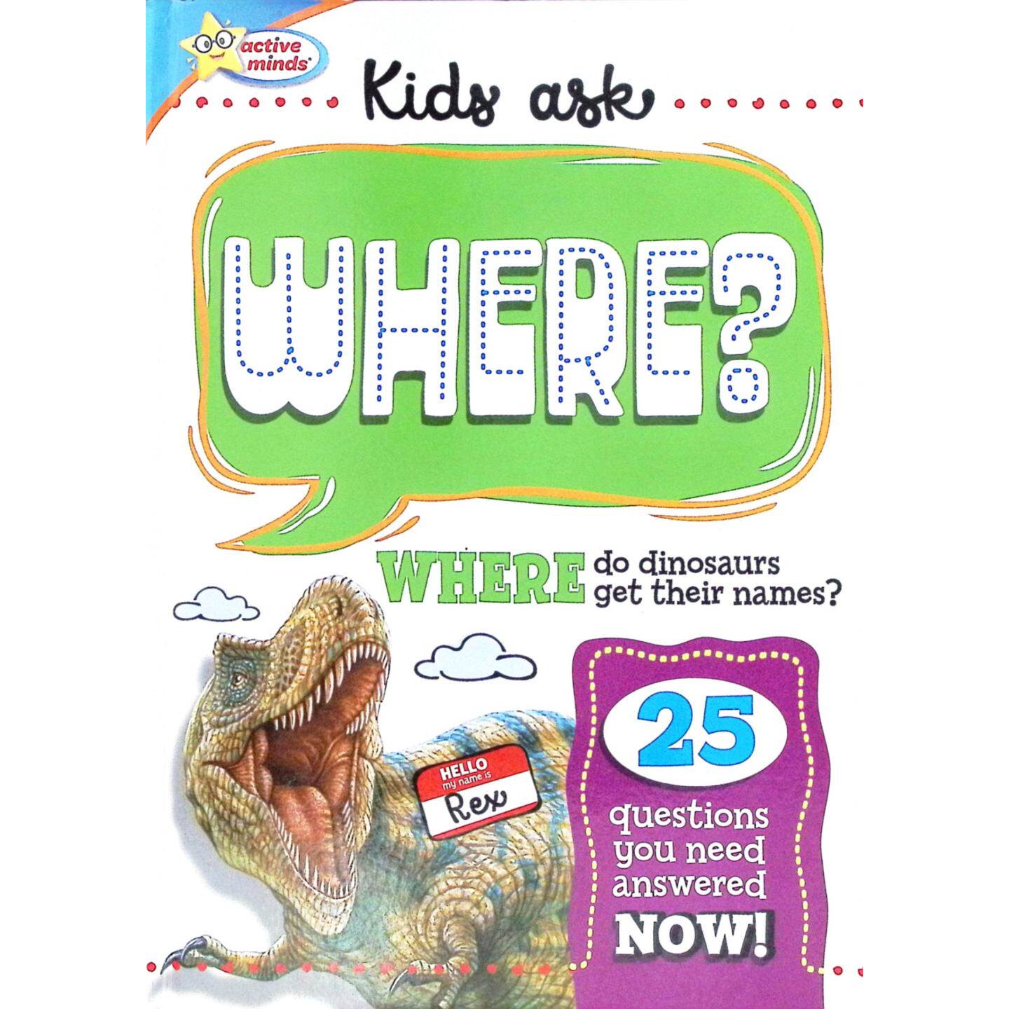 英语原版书活跃思维系列KidsAsk孩子问为什么科普问答彩色绘本710岁适读自然地理生物知识科普书安妮肯尼迪插画生动形象激发探索