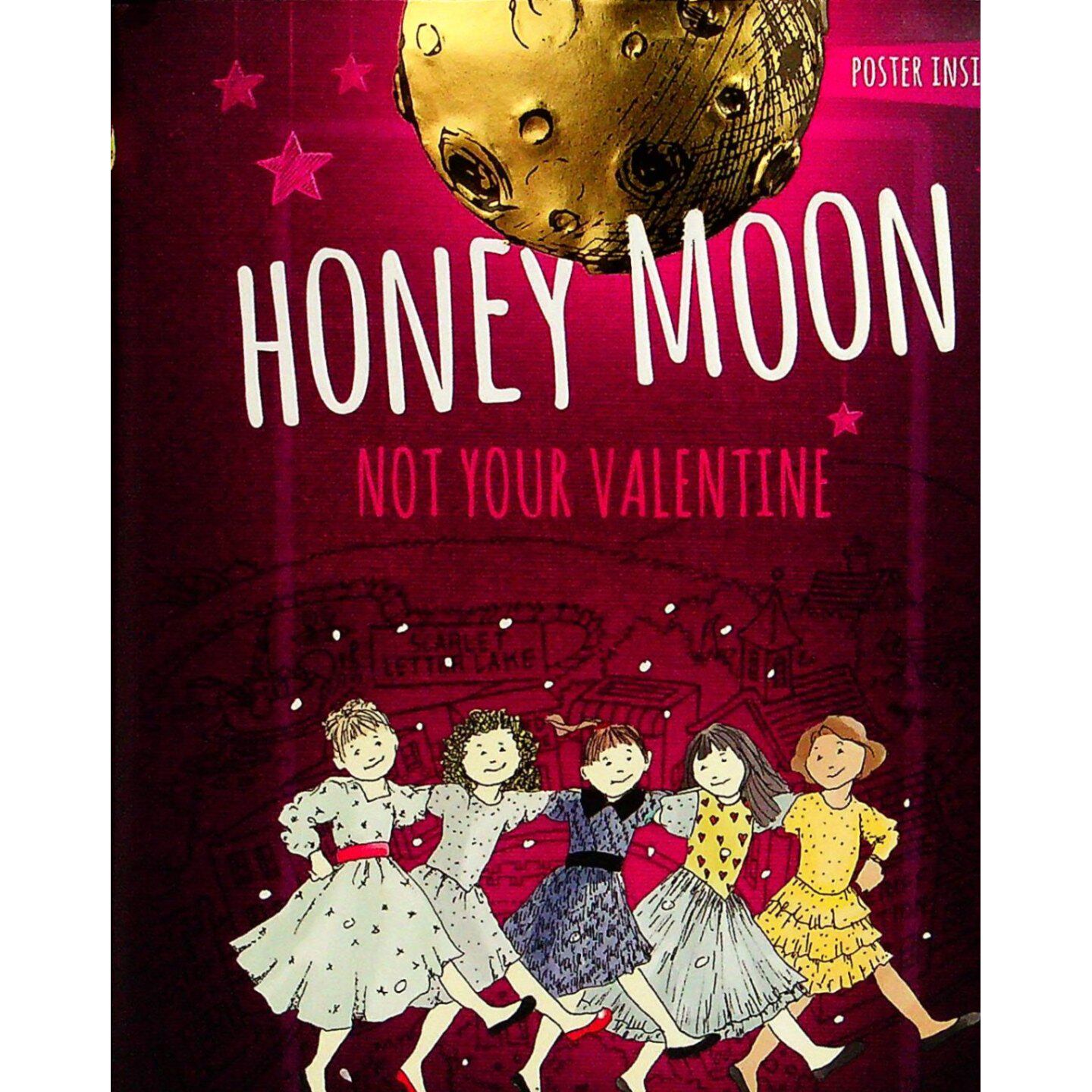 蜜月系列NotYourValentine英语原版绘本讲述校园幽默故事适合710岁女孩阅读培养人际交往和情绪管理能力亲子共读推荐