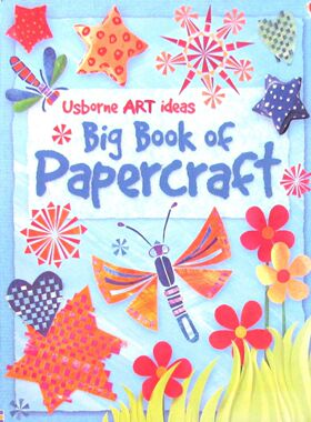 尤斯伯恩艺术创意系列原版书英语纸艺手工大书DIY亲子共读Papercraft英国童书作者菲奥娜瓦特创作适合710岁儿童包含丰富纸艺手工