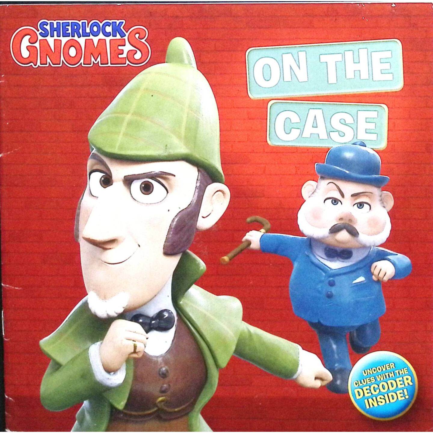 雪莉格诺姆系列原版英语侦探绘本SherlockGnomesOnTheCase亲子共读解谜冒险故事培养孩子逻辑思维观察力710岁适读