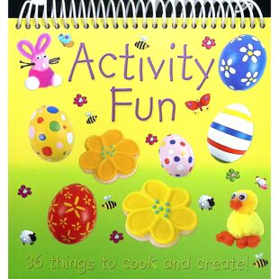 ActivityFun原版书活动乐趣亲子互动食谱手工制作儿童English适合710岁孩子包含36个趣味活动从制作十字面包到复活节彩蛋锻炼动