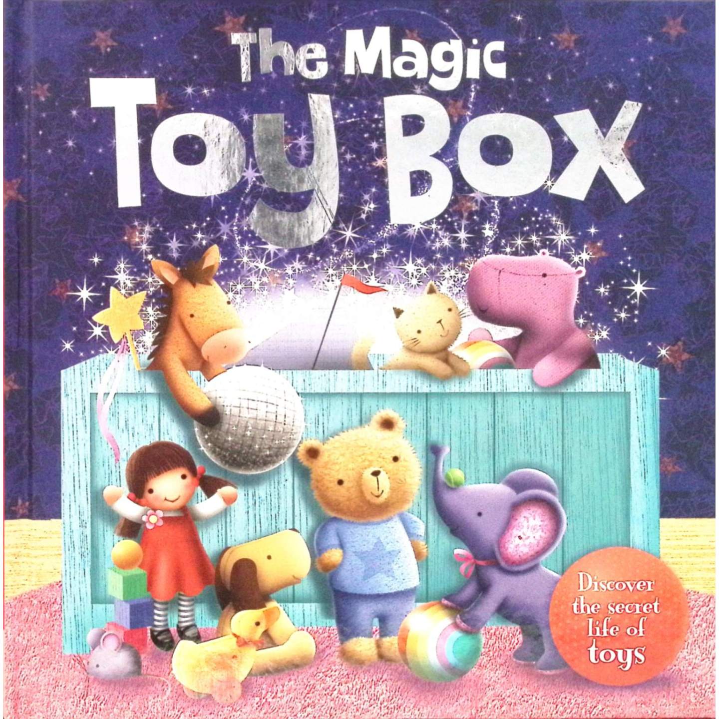 英语原版书魔法玩具箱绘本TheMagicToyBox苏西琳恩著亲子共读36岁儿童睡前故事培养想象力创造力时间认知能力冰屋出版社出版
