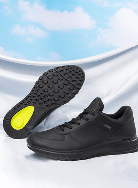 ECCO爱步男鞋女鞋春秋防水透气户外运动鞋 跃动835304 835303现货