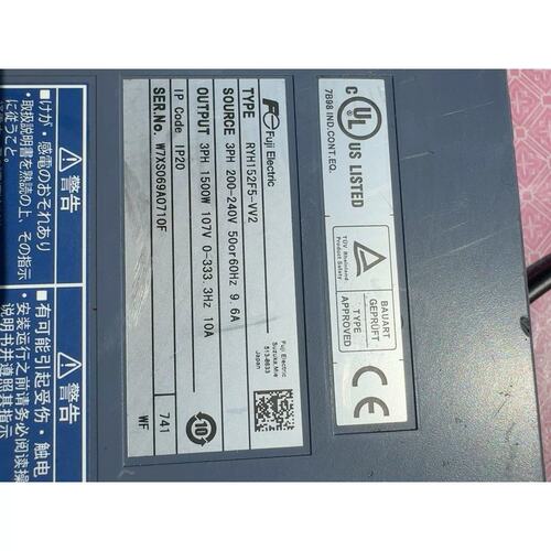 议价伺服驱动器RYH152F5-VV2，三相200-240V