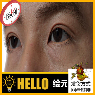 3dscanstore男性影视游戏扫描模型zbrush八猴ToolbagHD_Male_07