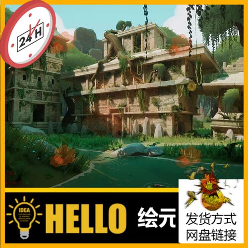 Unity Stylized Ancient Ruins 1.0 包更新 风格化古代遗址场景