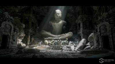 虚幻UE5亚洲古老寺庙环境场景工程Temples of Cambodia