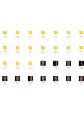 VFace - Texturing xyz 素材包91g 包含obj 贴图等真实人类