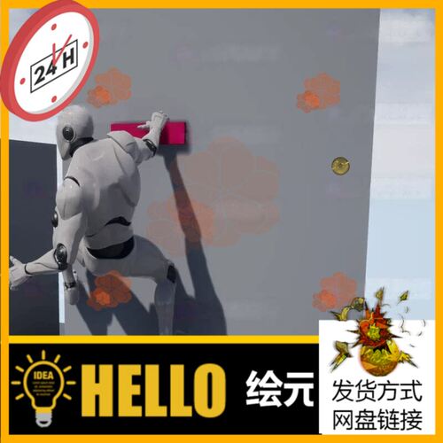 Action Adventure Ledge Climbing Animation Pack攀爬 虚幻UE5