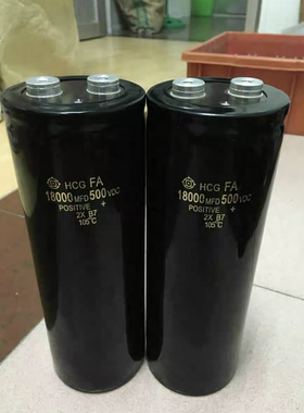 进口日立 450V18000UF 500v电容器 变频器滤波高压电容