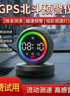 新款智能车载电子狗HUD安全预警