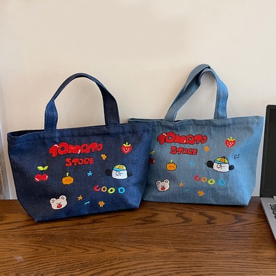 通勤上班杂物小拎包饭盒包