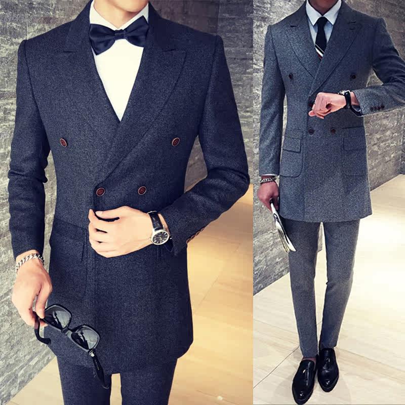 Costume homme en coton pour automne - Ref 1558812 Image 1