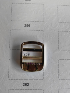 书包背带调节扣金属四档扣目字扣登山包双肩背包箱包配件铁卡扣