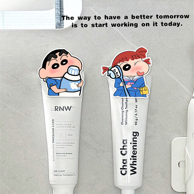 【蜡笔小新】洗面奶牙膏夹