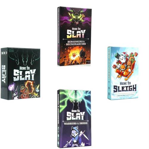 here to slay英文版桌游扩展2家庭聚会休闲游戏卡牌纸牌