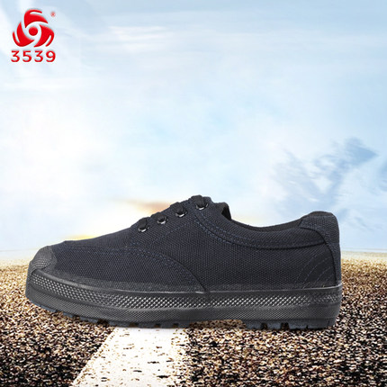 3539新款帆布鞋春秋作训男鞋09-5耐磨透气工作鞋低帮解放鞋