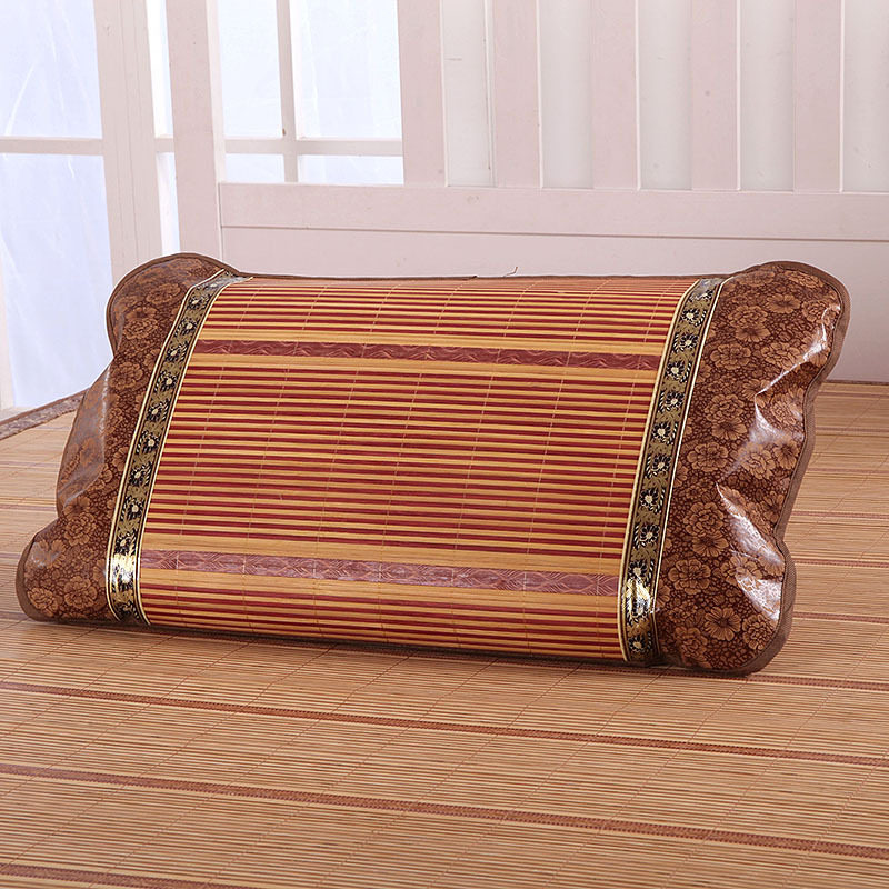 竹枕套凉席枕头套冰丝枕套枕席大号学生成人枕套草席藤枕套枕芯套