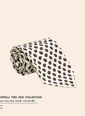 E.G.Cappelli x Fabric Shop 7 Fold 羊毛 领带 现货
