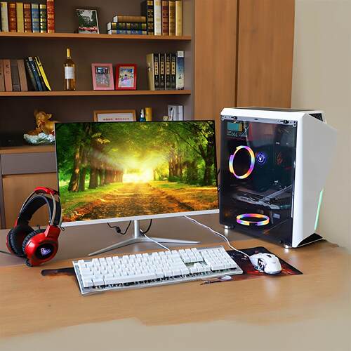 二手i5 i7台式机组装机电脑主机全套办公家用整机diy高配lol 吃鸡