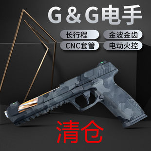 清仓G&G电手全行程金波金齿gg食人鱼电动回膛男玩具枪模型发射器