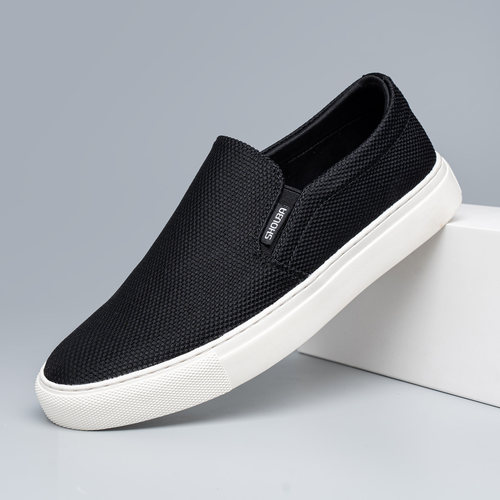 兽霸2025新款透气帆布鞋休闲板鞋