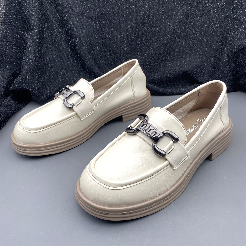 厚底一脚蹬乐福鞋增高配裙子软底防滑气质百搭日常圆头休闲单鞋,女鞋,乐福鞋（豆豆鞋）,淘宝优惠券,粉丝福利购,淘宝优惠卷