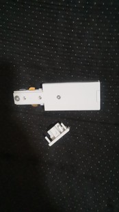 取電器三線軌道接線端子三線取電頭導軌頭尾插 三線軌道接線頭
