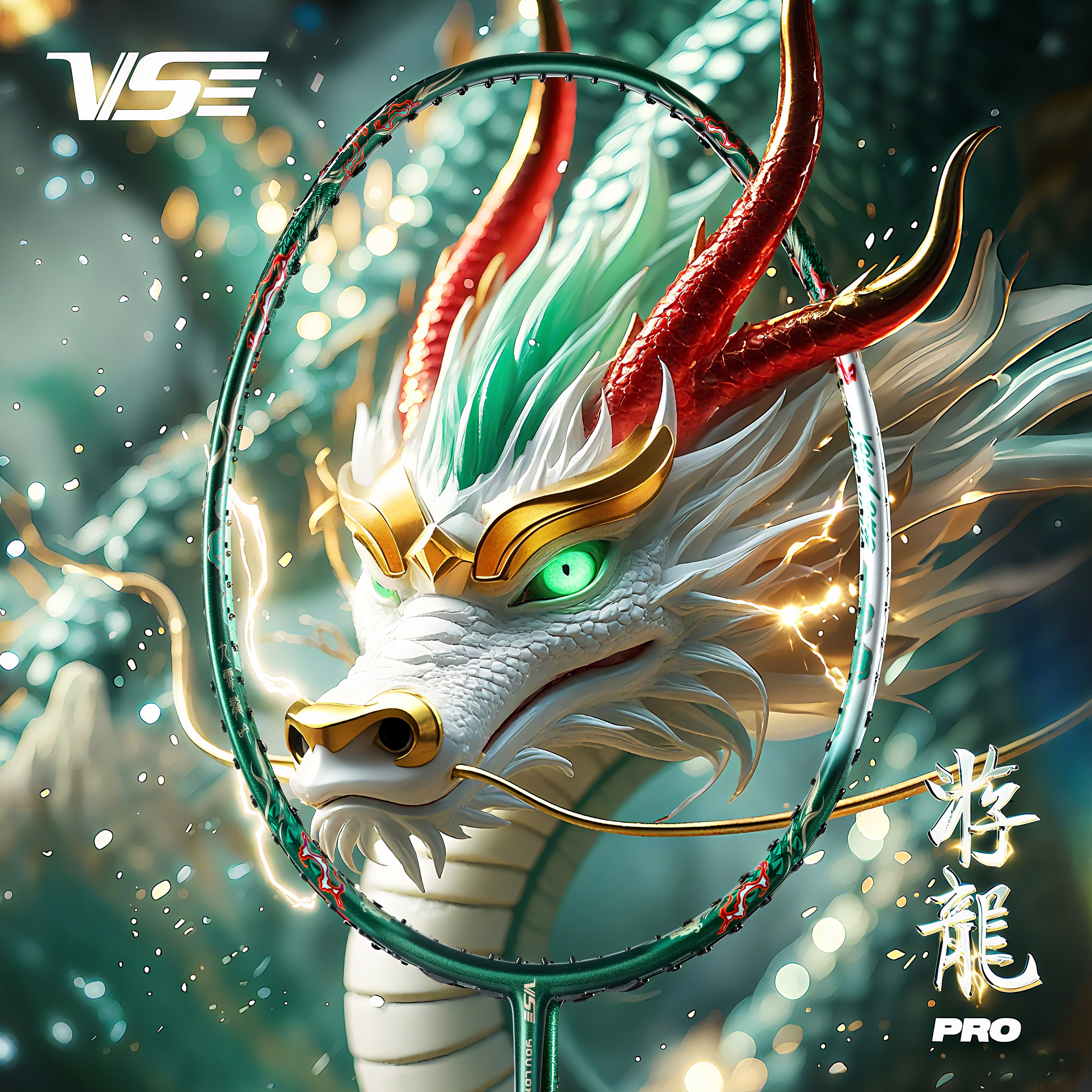 官方正品VS威臣游龙Pro羽毛球拍