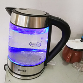 苏泊尔烧水壶电热水壶家用全自动断电玻璃开水器电茶壶大容量保温
