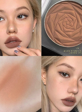 盐系亚裔感！ROTO单色腮红收缩色低饱和哑光细珠光提亮妆容轻欧美